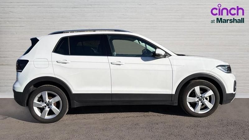 Used VW T-Cross SEL 110 HP (80 kW) 2024 White SUV
