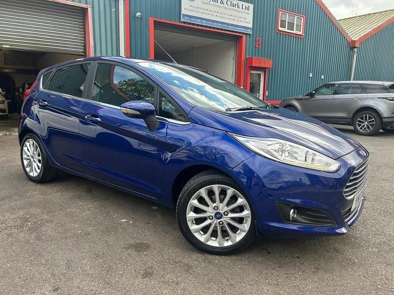 Used Ford Fiesta Titanium X 2017 Blue Hatchback
