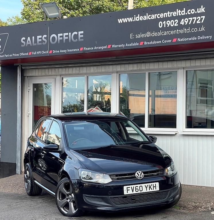Black Used 2011 VW Polo SE Hatchback | £2,495 (Good price) - Image 1/3