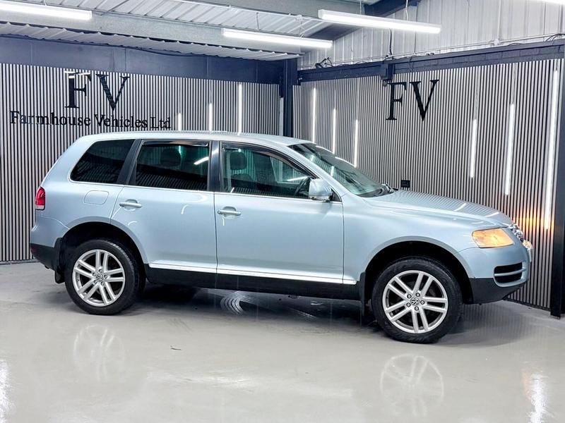 Used VW Touareg 2004 Blue SUV