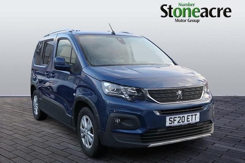 Blue Used 2020 Peugeot Rifter Allure MPV | £9,995 (Fair price) - Image 1/1