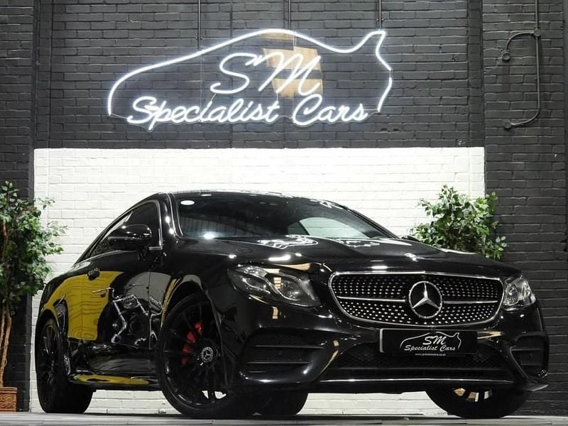 Black Used 2019 Mercedes E300 AMG line Coupe | £18,990 (Fair price) - Image 1/4