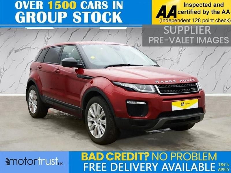 Used Land Rover Range Rover evoque SE 180 HP (132 kW) 2019 Red SUV
