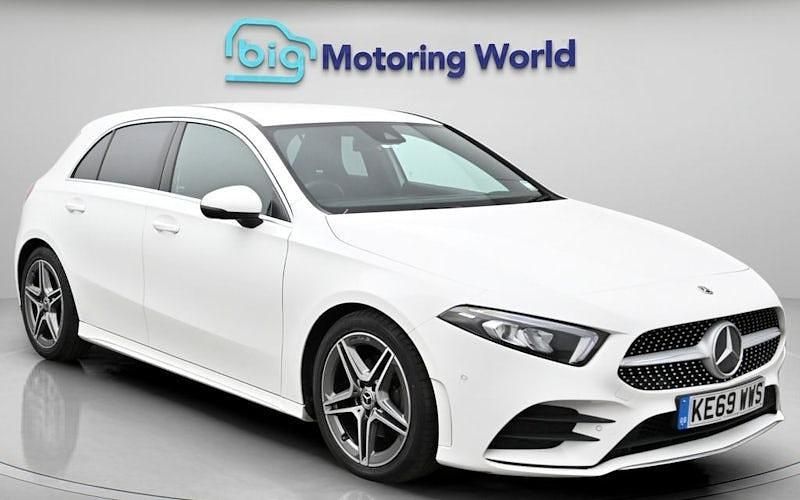 Used Mercedes A200 Executive 163 HP (119 kW) 2020 White Hatchback