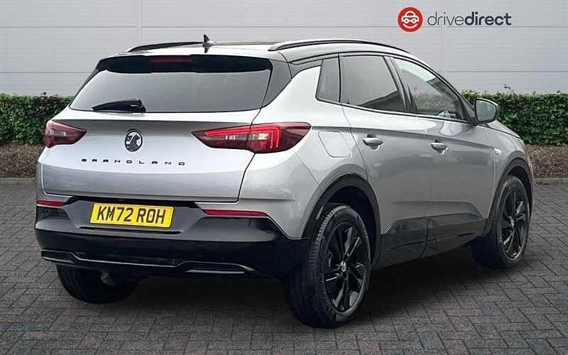 Used Vauxhall Grandland X GS Line 131 HP (96 kW) 2022 Grey SUV
