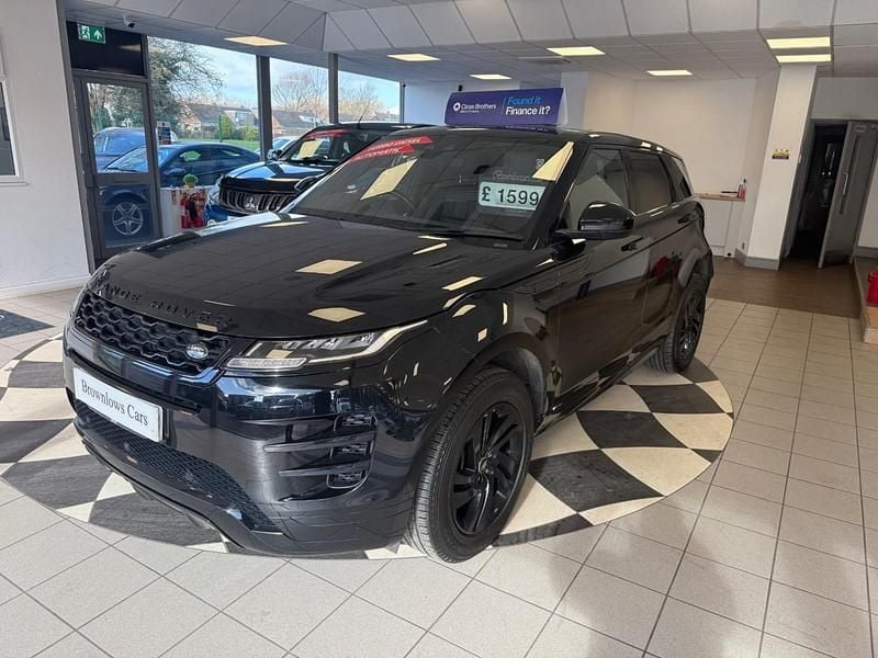Used Land Rover Range Rover evoque R-Dynamic 150 HP (110 kW) 2019 Black SUV