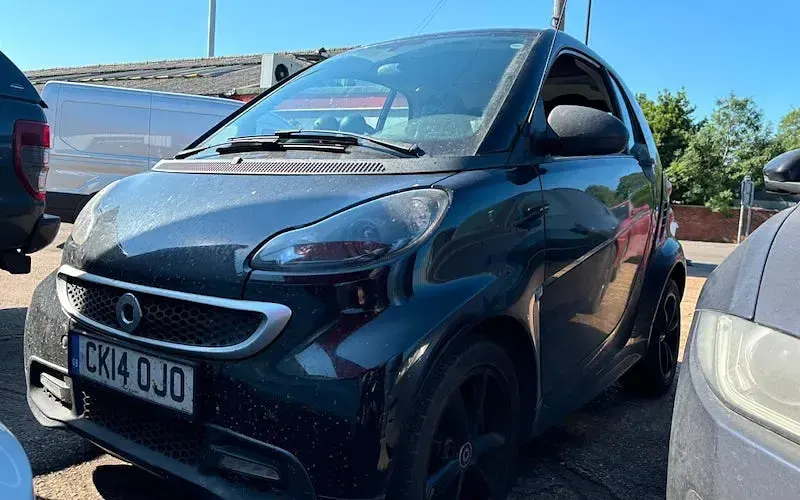Used Smart ForTwo Coupé 84 HP (61 kW) 2014 Black Coupe