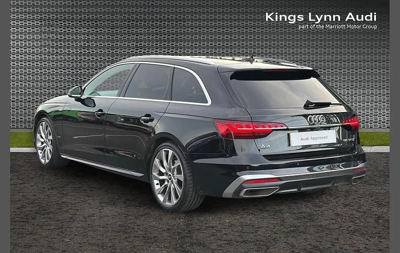 Used Audi A4 S-Line 147 HP (108 kW) 2023 Black Estate