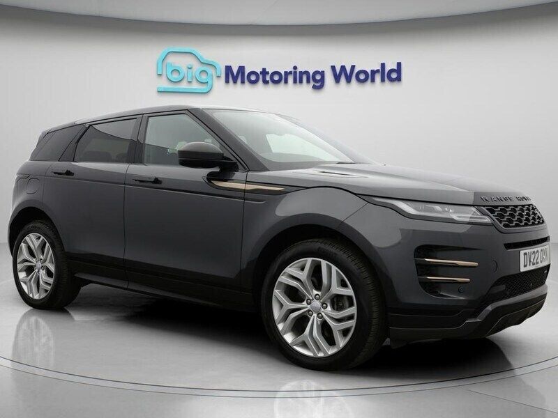 Grey Used 2022 Land Rover Range Rover evoque SE Dynamic SUV | £24,700 (Super price) - Image 1/4