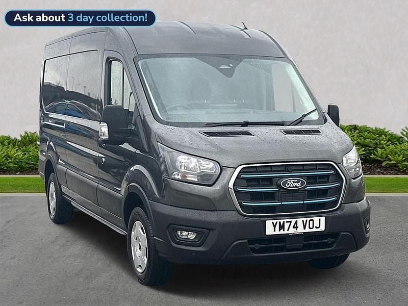 New Ford E-Transit 135 kW (184 HP) 2025 Grey Van