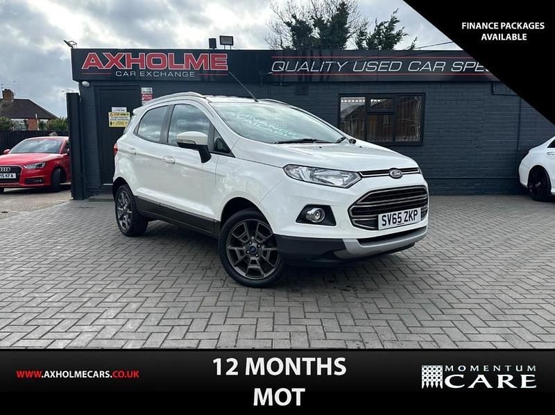 Used Ford Ecosport Titanium 125 HP (91 kW) 2015 White SUV