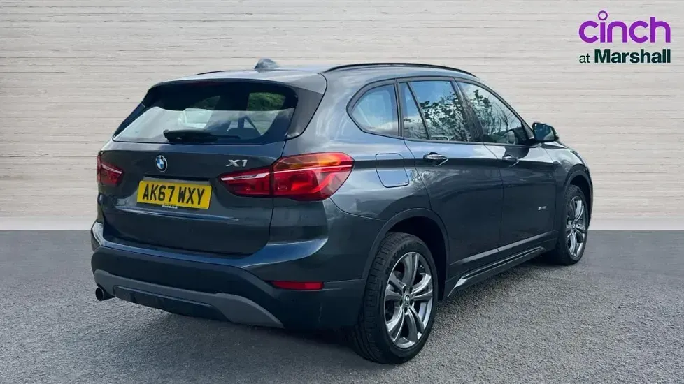 Used BMW X1 Sport Line 140 HP (102 kW) 2017 Grey SUV