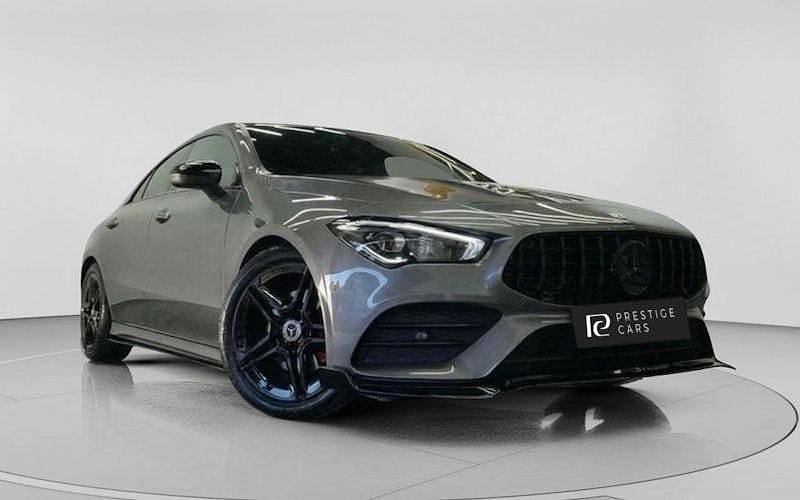 Used Mercedes CLA220 AMG line 190 HP (139 kW) 2022 Grey Sedan