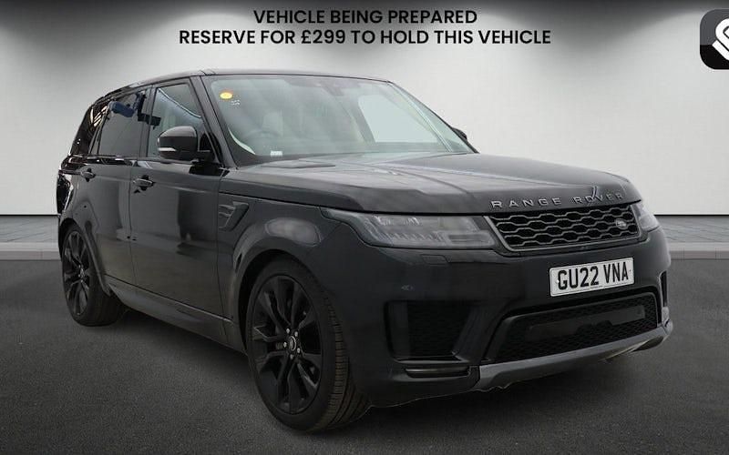 Used Land Rover Range Rover Sport HSE 250 HP (183 kW) 2021 Santorini black SUV