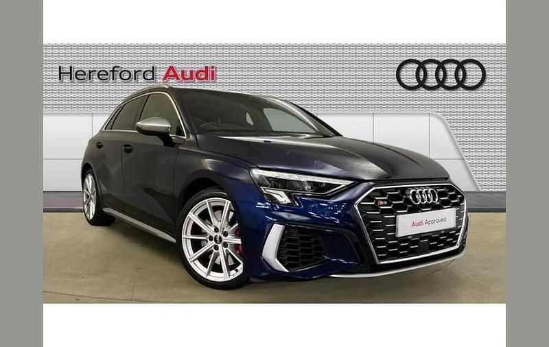Blue Used 2023 Audi S3 Sportback Comfort Hatchback | £29,955 - Image 1/4