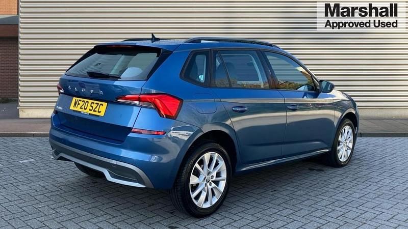 Used Skoda Kamiq SE 115 HP (84 kW) 2020 Blue SUV