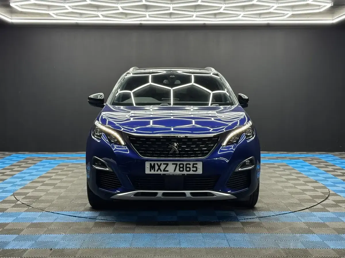 Used Peugeot 3008 GT-line 130 HP (95 kW) 2018 Blue SUV