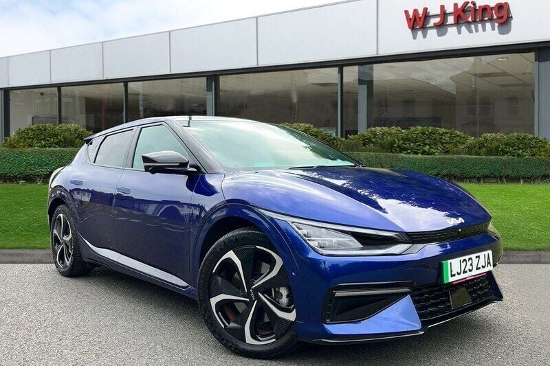 Blue Used 2023 Kia EV6 3 SUV | £38,895 - Image 1/3