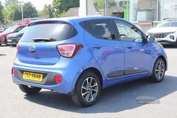 Used Hyundai i10 GO! 67 HP (49 kW) 2018 Blue Hatchback