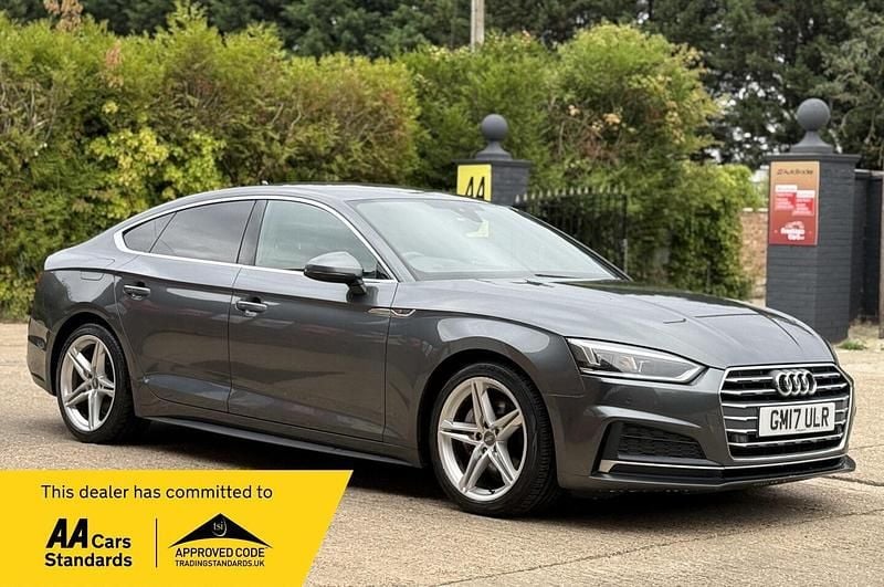 Grey Used 2017 Audi A5 Sportback S-Line Hatchback | £11,990 (Fair price) - Image 1/2