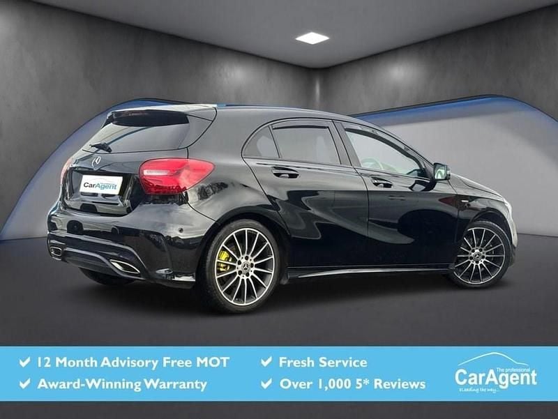 Used Mercedes A200 2017 Black Hatchback