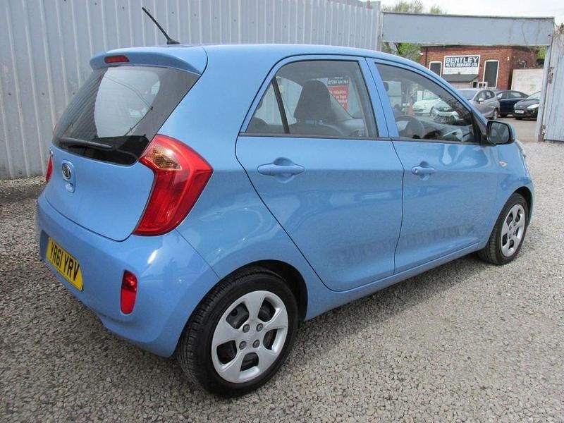 Used Kia Picanto Air 2011 Blue Hatchback