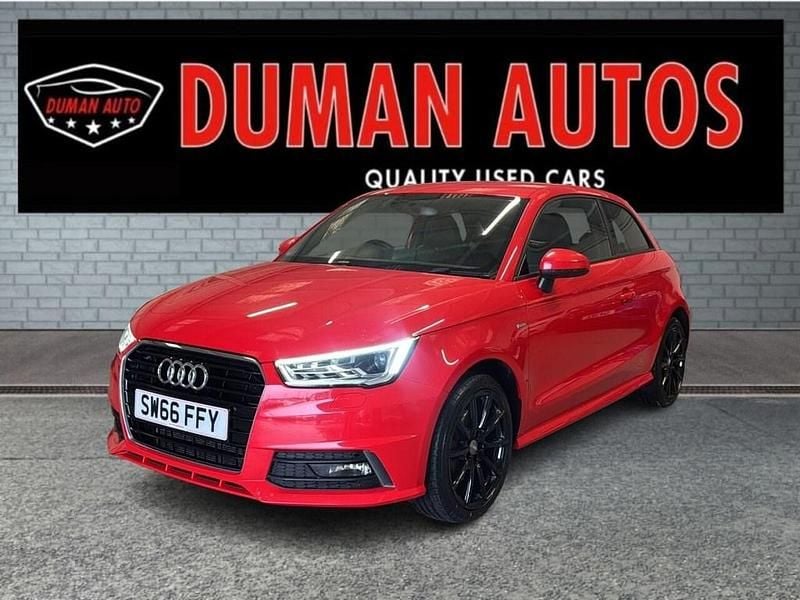 Used Audi A1 S-Line 125 HP (91 kW) 2016 Red Hatchback