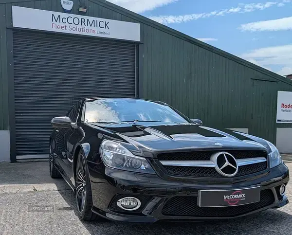 Used Mercedes SL500 2008 Black Cabriolet