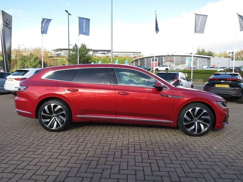 Used VW Arteon R-line 150 HP (110 kW) 2021 Red Estate