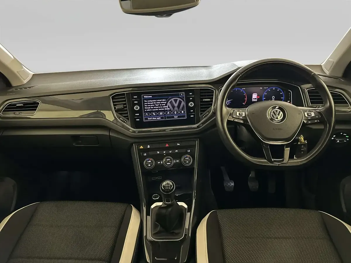 Used VW T-Roc SEL 150 HP (110 kW) 2019 White SUV