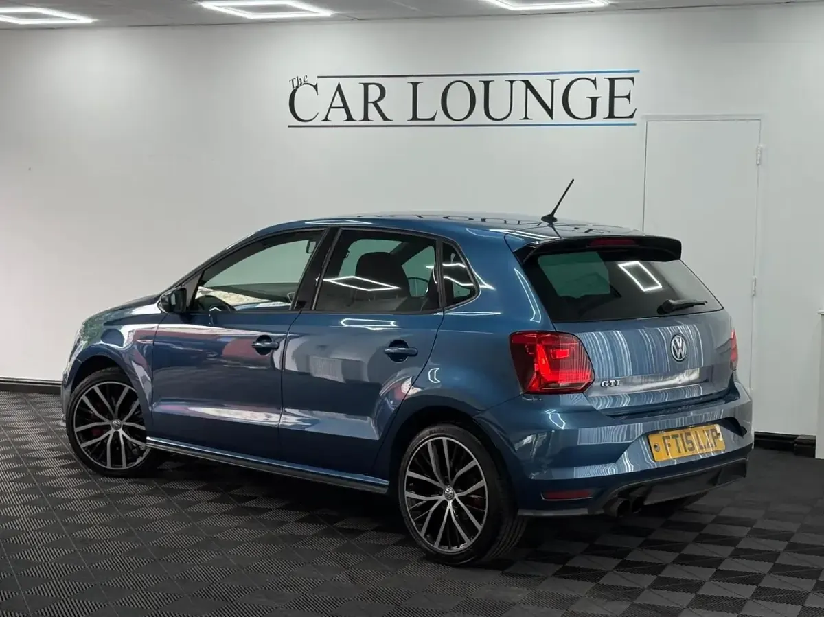 Used VW Polo GTI 192 HP (141 kW) 2015 Blue Hatchback
