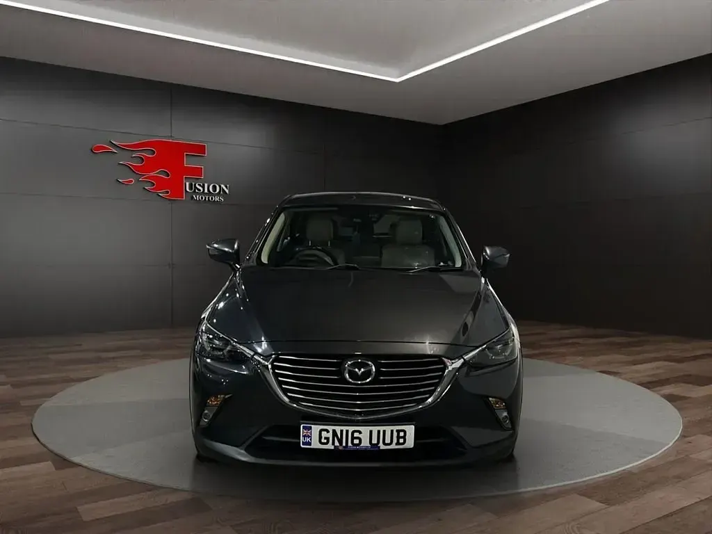 Gebraucht Mazda CX-3 Inclusive 105 PS (77 kW) 2016 Grau SUV