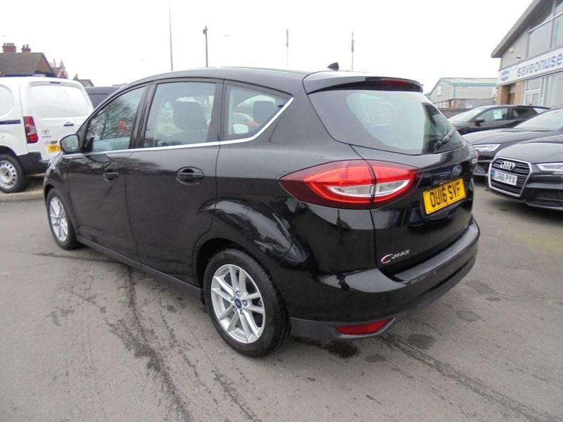 Used Ford C-MAX Zetec 125 HP (91 kW) 2016 Black MPV
