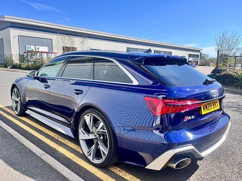 Usado Audi RS6 Advanced 2020 Azul Carrinha