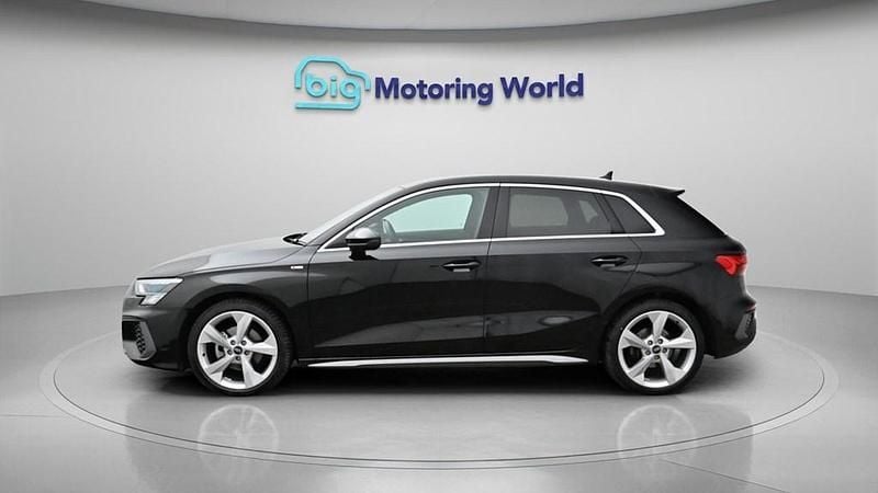 Used Audi A3 Sportback S-Line 150 HP (110 kW) 2023 Black Hatchback