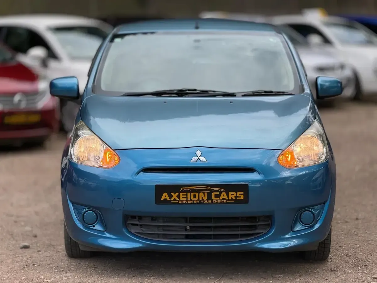 Used Mitsubishi Mirage 69 HP (50 kW) 2012 Blue Hatchback