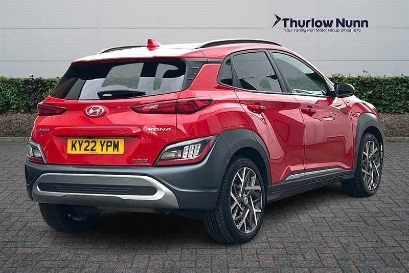 Used Hyundai Kona Premium 141 HP (103 kW) 2022 Red SUV