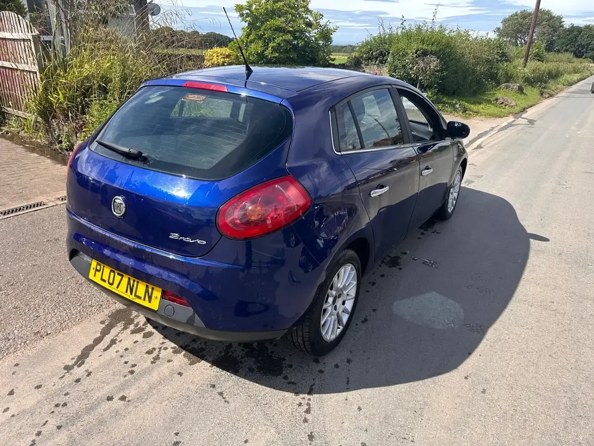 Used Fiat Bravo Dynamic 2007 Blue Hatchback