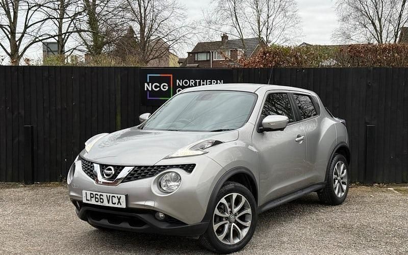 Used Nissan Juke Tekna 116 HP (85 kW) 2017 Silver SUV