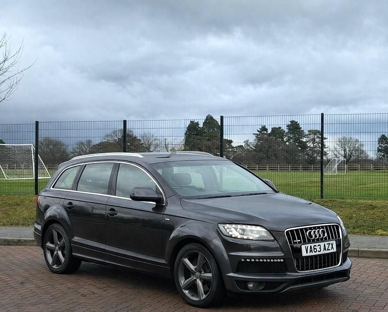 Używany Audi Q7 S-Line 245 KM (180 kW) 2014 Szary SUV