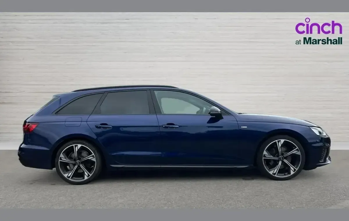 Used Audi A4 Black Edition 150 HP (110 kW) 2023 Blue Estate