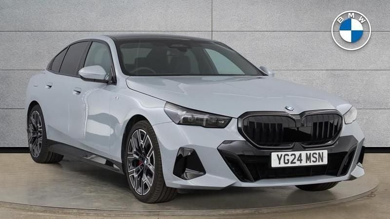 Grey Used 2024 BMW 520 M Sport | £42,850 (A bit pricey) - Image 1/4