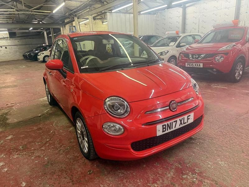 Used Fiat 500 Pop Star 69 HP (50 kW) 2017 Pink Hatchback