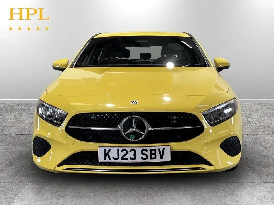 Used Mercedes A180 Executive 150 HP (110 kW) 2023 Yellow Hatchback