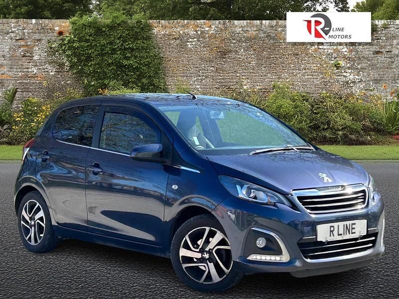 Second-hand Peugeot 108 Allure 2017 Albastru Hatchback