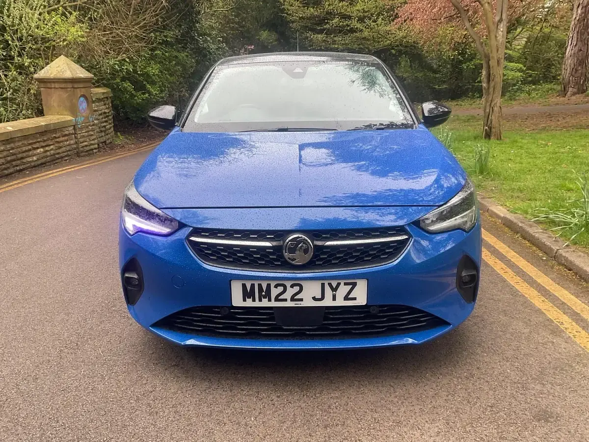 Used Vauxhall Corsa Edition 102 HP (75 kW) 2022 Blue Hatchback