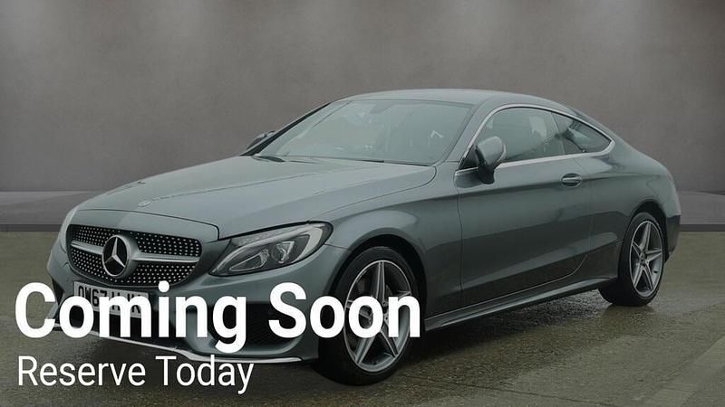 Used Mercedes C200 AMG line 2017 Grey Coupe