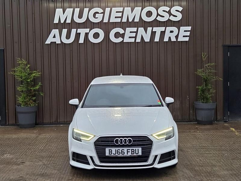 Used Audi A3 S-Line 150 HP (110 kW) 2016 White Hatchback