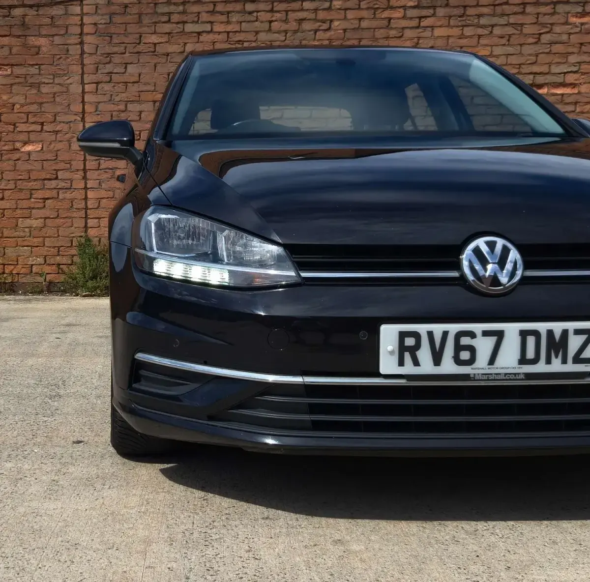 Used VW Golf VII SE 2017 Black Hatchback