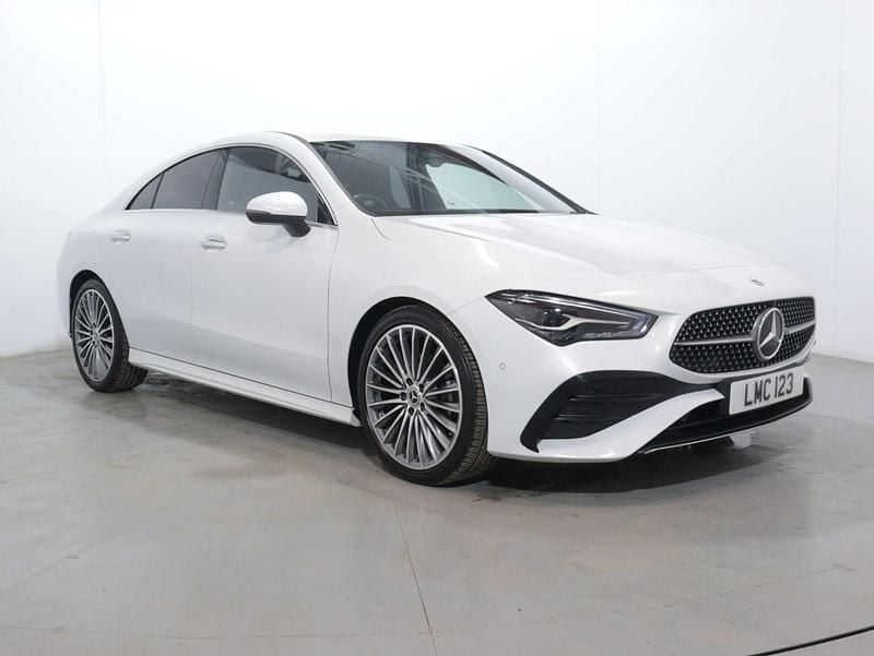 White Used 2023 Mercedes CLA180 Premium Sedan | £21,417 (Fair price) - Image 1/1